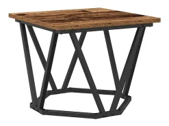 Mesa De Centro| Mesa de centro 3 pcs Madeira antiga 50x50x40 cm Castanho