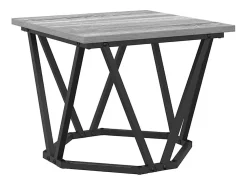 Mesa De Centro* Mesa de centro 3 pcs Sonoma 50x50x40 cm Cinzento