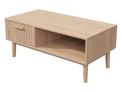 Online Mesa de Centro - Sala de Estar, Sala de Jantar, C110 x L50 x A43cm Castanho