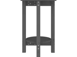 Sale Mesa de centro Ø 40x60 cm madeira de pinho maciça PT758607 Cinzento