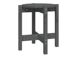 Mesa de centro Ø 42,5x45 cm madeira de pinho maciça PT468285^ Mesa De Apoio
