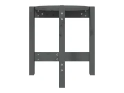 Mesa de centro Ø 42,5x45 cm madeira de pinho maciça PT468285^ Mesa De Apoio