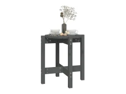 Mesa de centro Ø 42,5x45 cm madeira de pinho maciça PT468285^ Mesa De Apoio