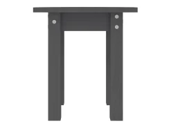 Clearance Mesa de centro Ø 35x35 cm madeira de pinho maciça PT306206 Cinzento