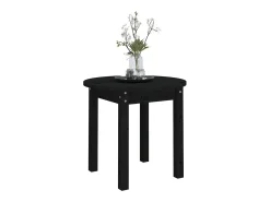 Mesa de centro Ø 45x40 cm madeira de pinho maciça PT143371^ Mesa De Centro