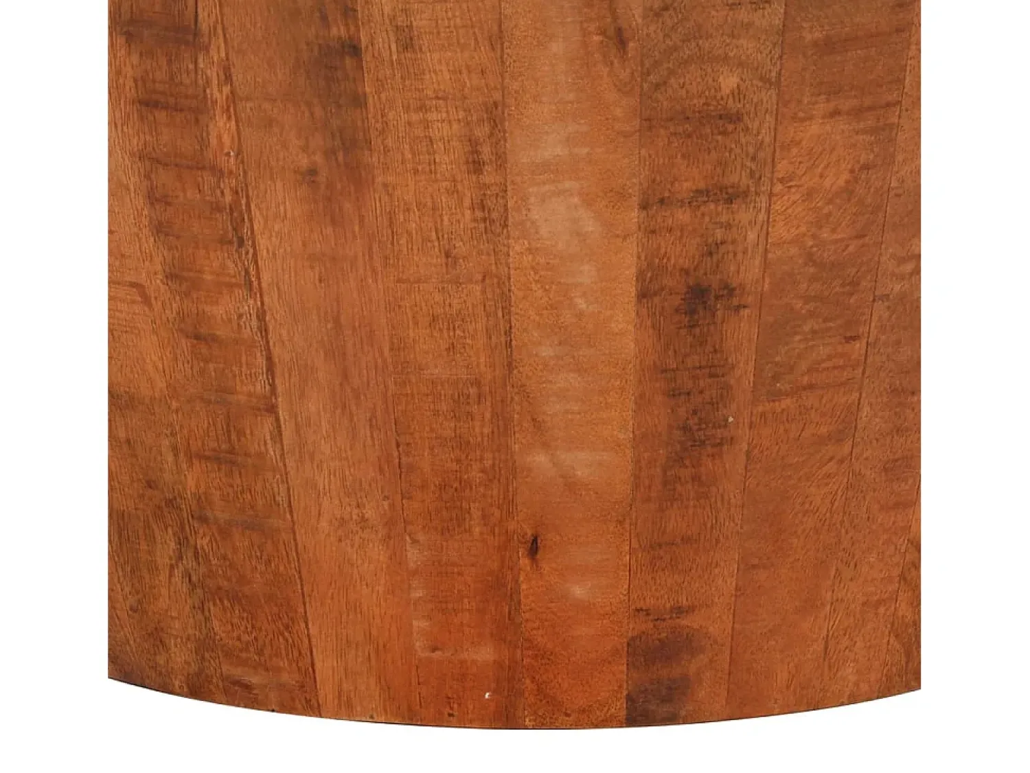 vidaxl Mesa de centro Ø 52x30 madeira de mangueira áspera maciça^ Mesa De Centro