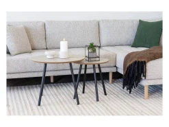 Mesa de Centro Aalst, , 55x55x45 cm, Kendra Home^ Mesa De Apoio
