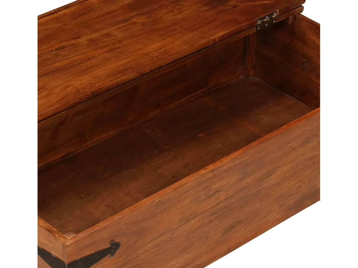 Mesa De Centro*vidaxl Mesa de centro acácia maciça c/ acabamento a mel 110x55x35 cm Natural claro