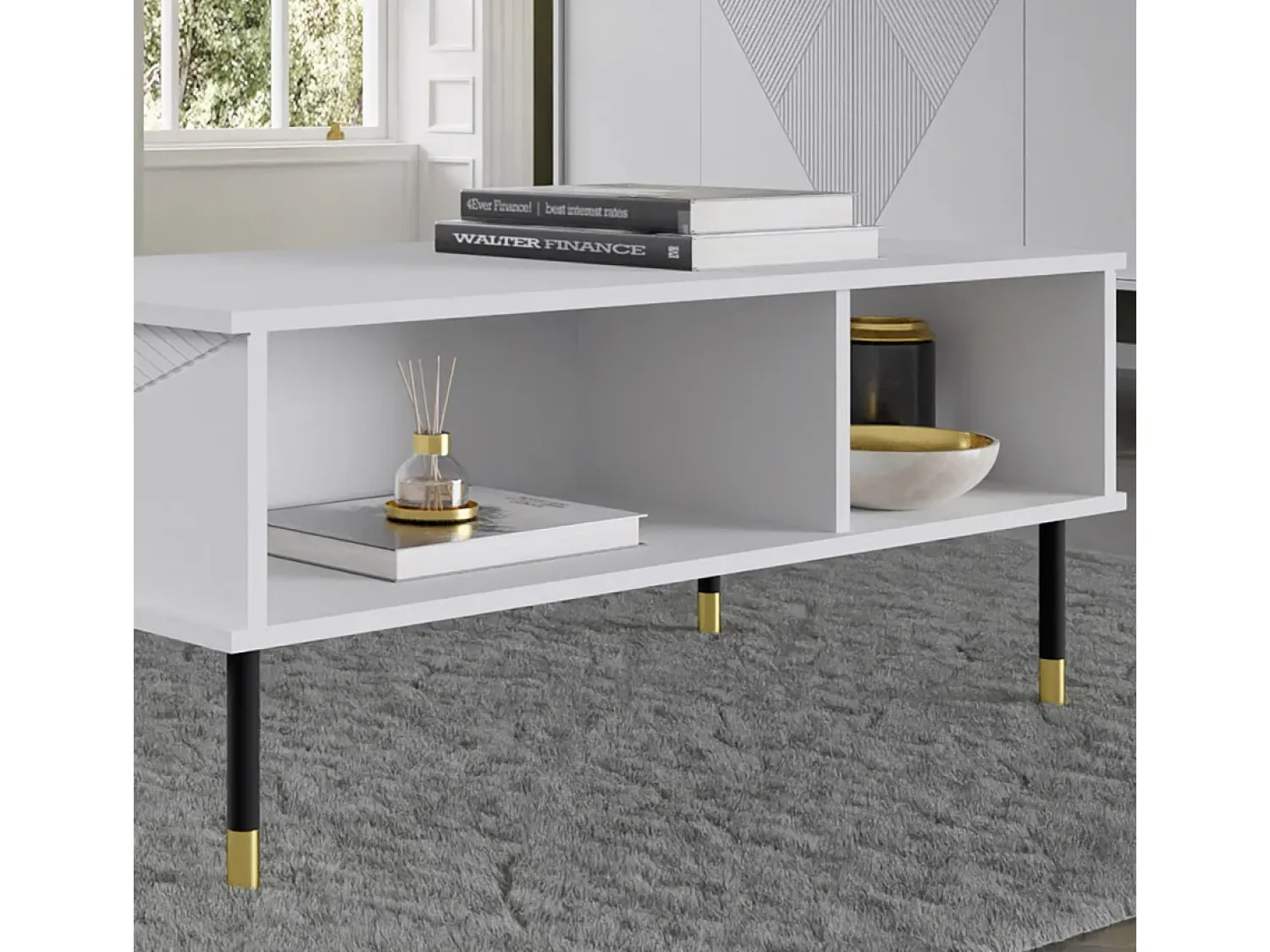 Petits-Meubles Mesa de centro Aglaé 45cm^ Mesa De Centro