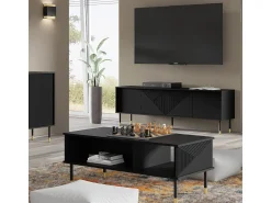 Best Petits-Meubles Mesa de centro Aglaé 45cm Preto