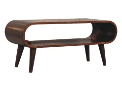 Mesa de centro Amaya em estilo nórdico.^ Mesa De Centro
