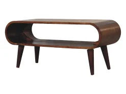 Mesa de centro Amaya em estilo nórdico.^ Mesa De Centro