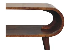 Mesa de centro Amaya em estilo nórdico.^ Mesa De Centro
