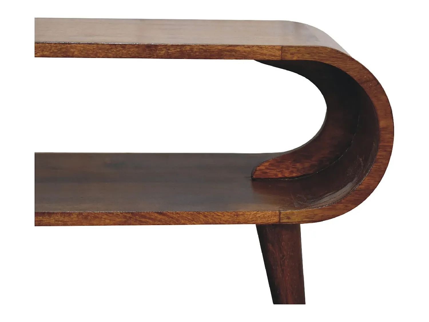Mesa de centro Amaya em estilo nórdico.^ Mesa De Centro