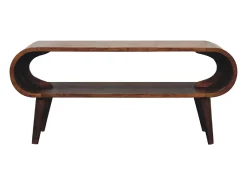Mesa de centro Amaya em estilo nórdico.^ Mesa De Centro