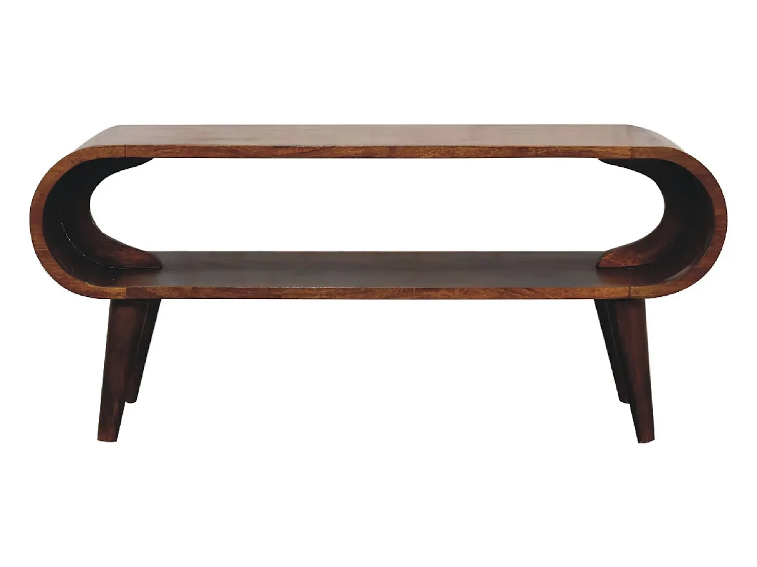 Mesa de centro Amaya em estilo nórdico.^ Mesa De Centro