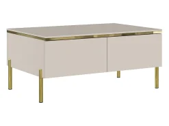 Mesa De Centro| Mesa de Centro AMBIHOME ALURA - Caxemira, C90xP60xA48cm Bege