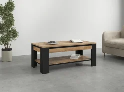 Mesa de Centro AMBIHOME DAVOR - Carvalho/, C120xA49xP60cm^ Mesa De Centro