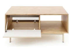 Outlet Mesa de Centro AMBIHOME LILLA - Caxemira, C100xA47xP60cm Bege