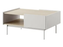 Mesa De Centro| Mesa de Centro AMBIHOME LORA - Caxemira, C97xA45xP65cm Castanho