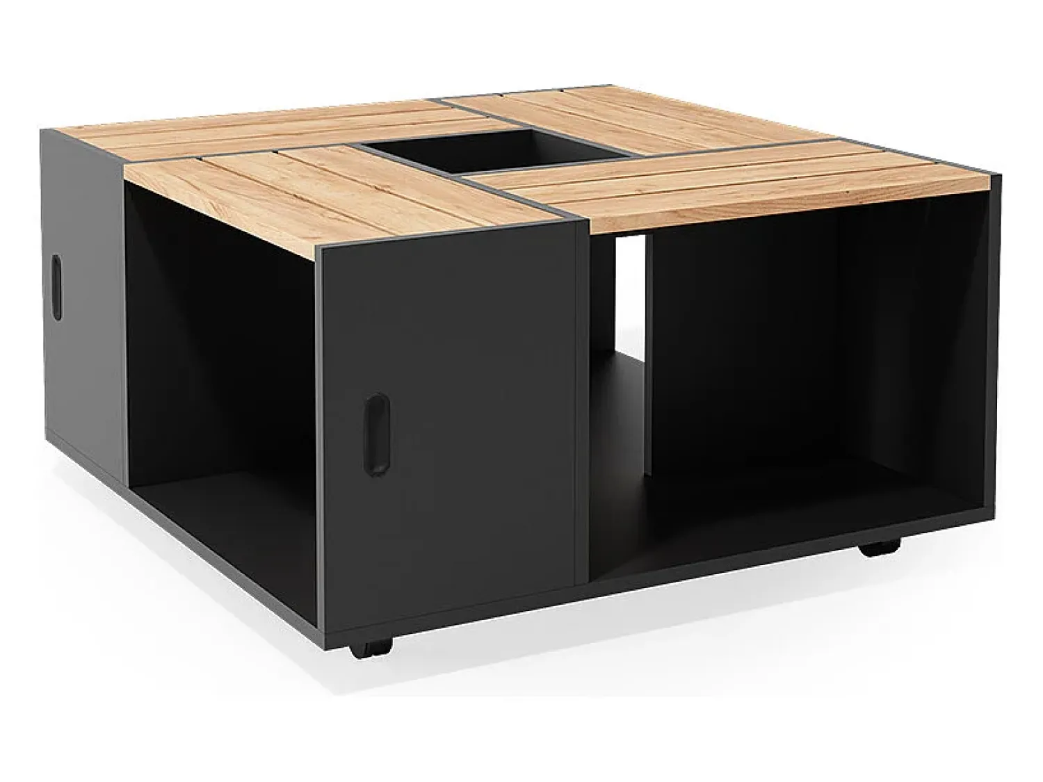 Mesa De Centro|Vicco Mesa de centro antracite 80x80x43 anton Cinza antracite