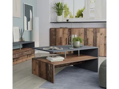 Mesa De Centro*Vicco Mesa de centro antracite 90x52.6x42.2 amato Cinza antracite