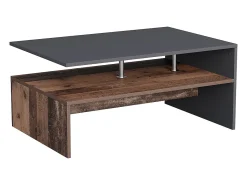 Mesa De Centro*Vicco Mesa de centro antracite 90x52.6x42.2 amato Cinza antracite