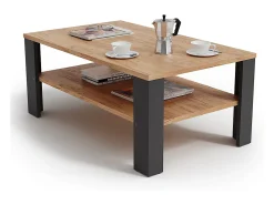 New Vicco Mesa de centro antracite 100x60x42 Cinza antracite