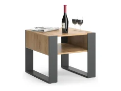Mesa De Centro*Vicco Mesa de centro antracite 59.2x50.6x62.4 Cinza antracite