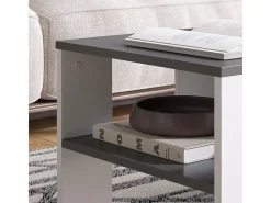 Best Vicco Mesa de centro antracite/branco 89.8x46.4x35.8 wilmut Cinza antracite