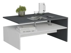 Mesa De Centro*Vicco Mesa de centro antracite/branco 90x52.6x42.2 amato Cinza antracite