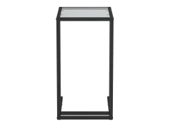 Mesa De Centro| Mesa de centro ao computador 50x35x65 cm vidro temperado PT569491 Preto