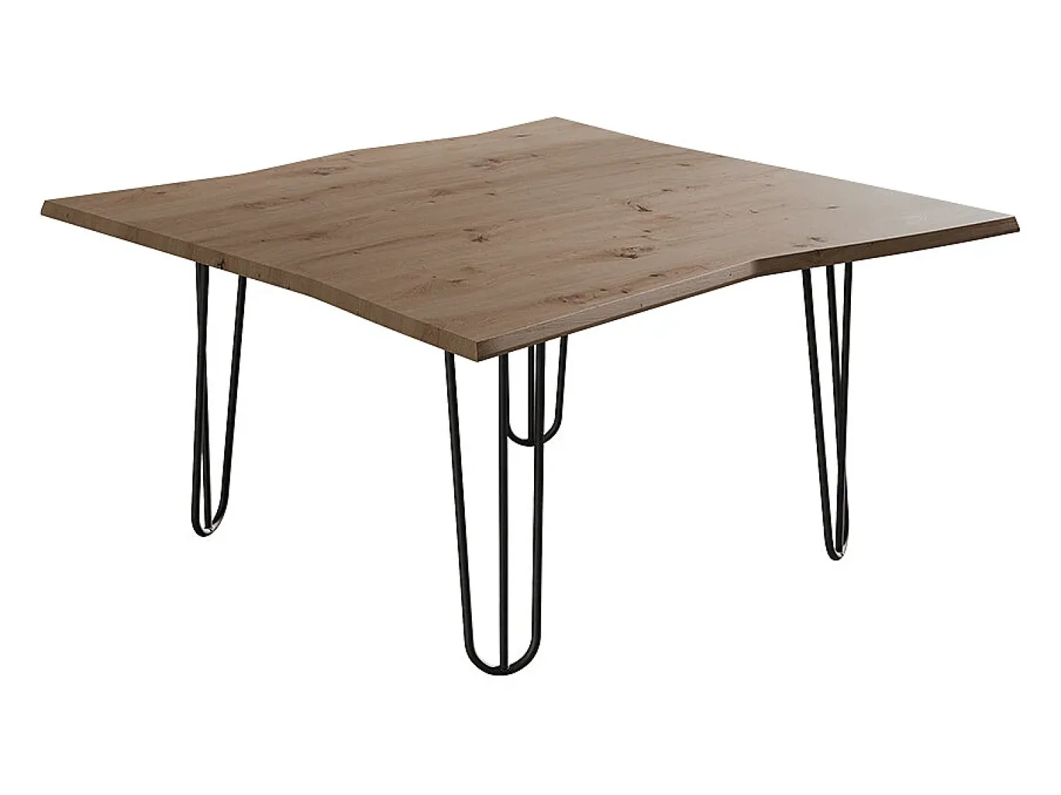 Vicco Mesa de centro artesão 80x80x40 yan^ Mesa De Centro