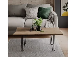 Mesa De Centro*Vicco Mesa de centro artesão 110x50x40 yan Natural claro