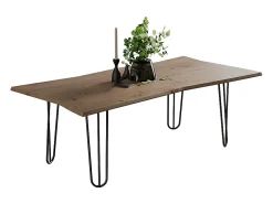 Vicco Mesa de centro artesão 120x60x40 yan Natural claro