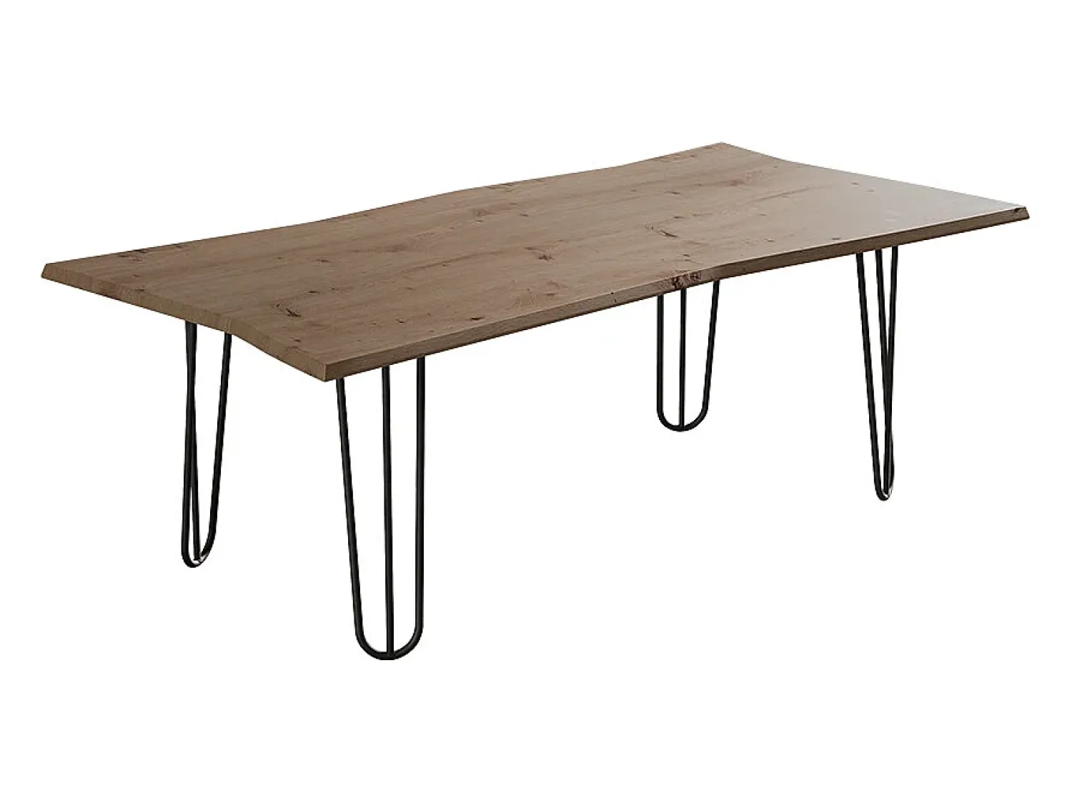 Vicco Mesa de centro artesão 120x60x40 yan Natural claro