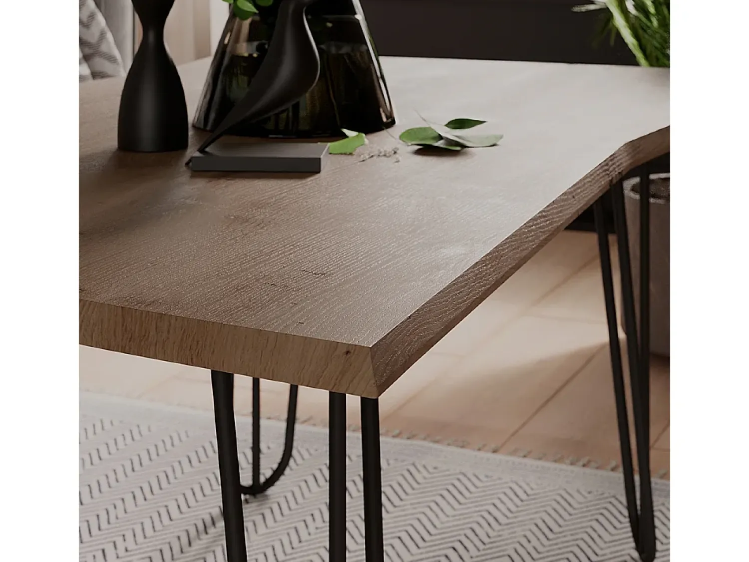 Online Vicco Mesa de centro artesão 100x60x40 yan Natural claro