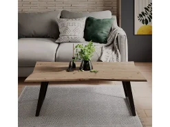 Vicco Mesa de centro artesão 120x60x40 yan Natural claro
