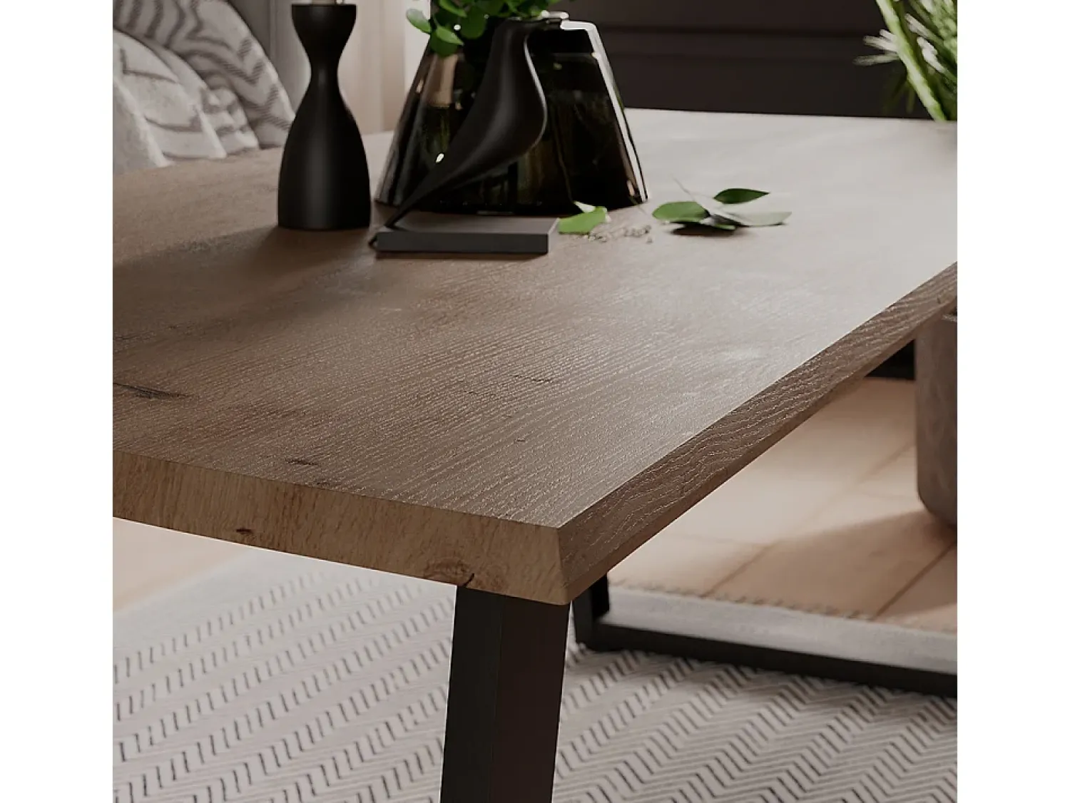 Online Vicco Mesa de centro artesão 120x60x40 yan Natural claro