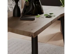 Mesa De Centro*Vicco Mesa de centro artesão 80x40x40 yan Natural claro