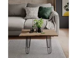Vicco Mesa de centro artesão 80x40x40 yan^ Mesa De Centro