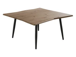 Mesa De Centro*Vicco Mesa de centro artesão 80x80x40 yan Natural claro