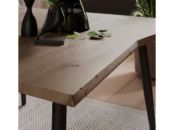 Mesa De Centro*Vicco Mesa de centro artesão 80x80x40 yan Natural claro