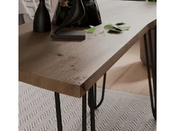 Mesa De Centro*Vicco Mesa de centro artesão 100x35.5x40 yan Natural claro
