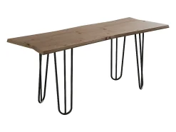 Mesa De Centro*Vicco Mesa de centro artesão 100x35.5x40 yan Natural claro