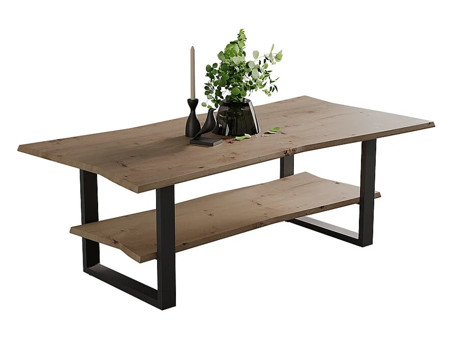 Mesa De Centro|Vicco Mesa de centro artesão 120x60x40 yan Natural claro