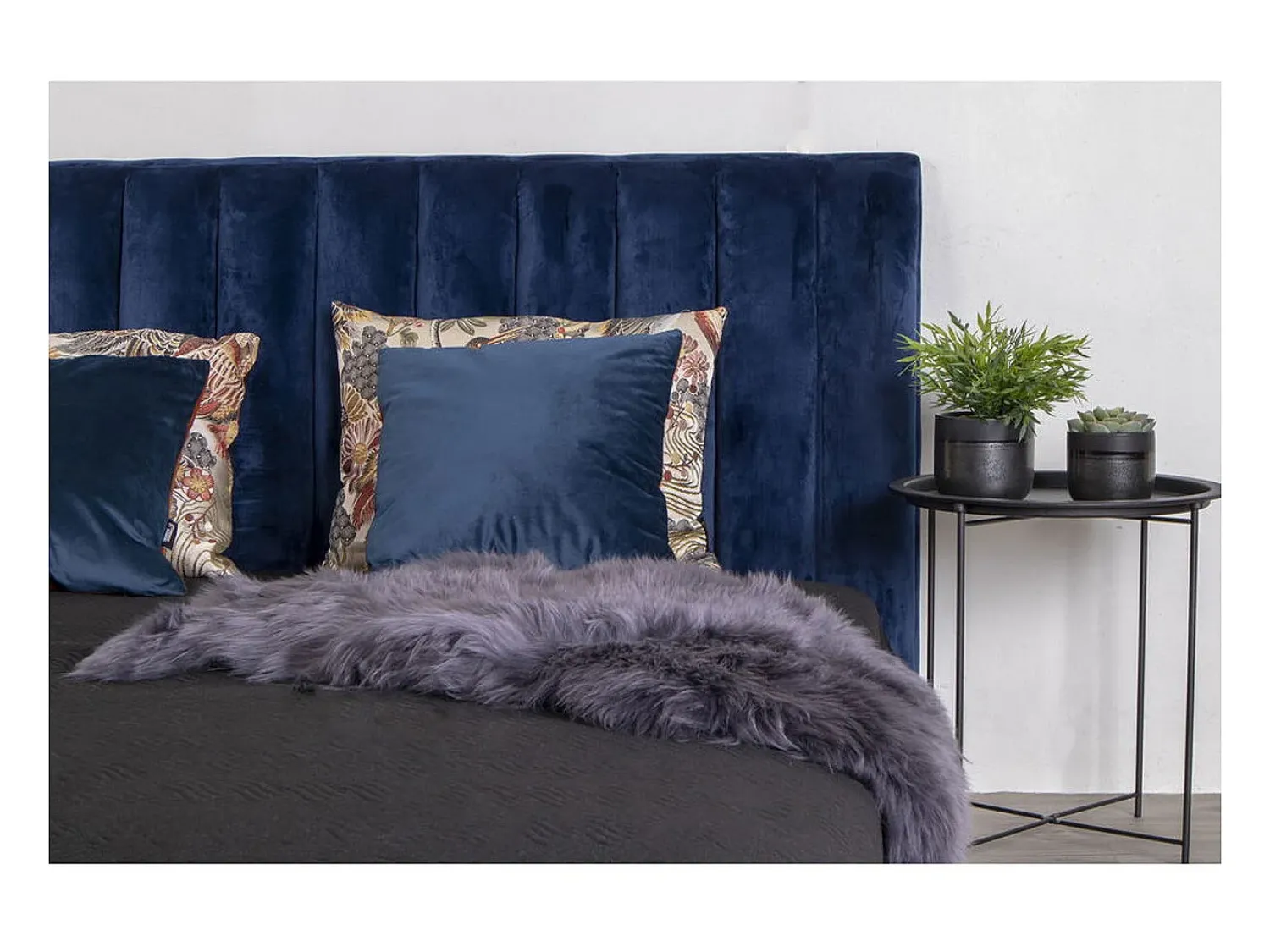 Hot Mesa de Centro Bastia, , 47x47x50 cm, Kendra Home Preto