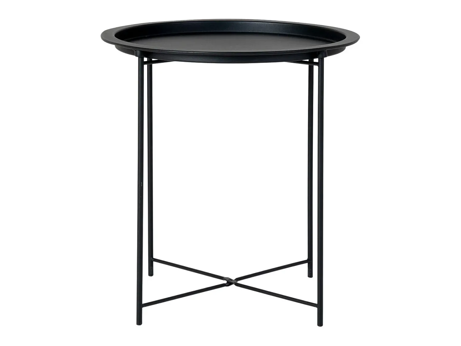 Hot Mesa de Centro Bastia, , 47x47x50 cm, Kendra Home Preto