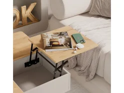 Mesa De Centro|Vicco Mesa de centro 80x45x80 movira Bege