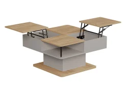 Mesa De Centro|Vicco Mesa de centro 80x45x80 movira Bege